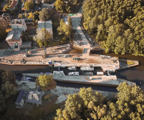 Steinförde — Replacement construction of the Steinhavel Lock